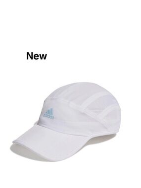 New ADIDAS PERFORMANCE RUNNING CAP SUPERNOVA AEROREADY WHITE & TAGS unisex⭐️⭐️